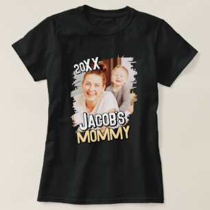 モーミモダンシンプルカスタムのグランジベビー写真 Tシャツ