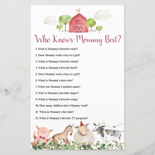 モーミーを知るファームハウスアニマルズ納屋周囲の庭最高の (正面)