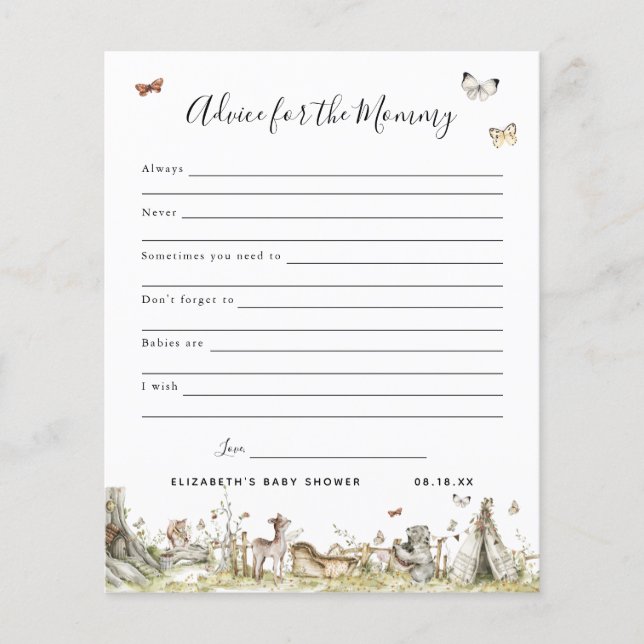 モーミーアドバイス |赤ちゃんシャワーゲーム (正面)