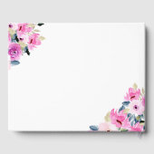 モーミーエレガントベビースロスベビーシャワーゲストブック ゲストブック (裏面)