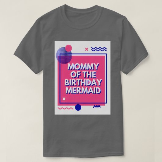 モーミーオブザマーメイド誕生日38 Tシャツ (デザイン正面)
