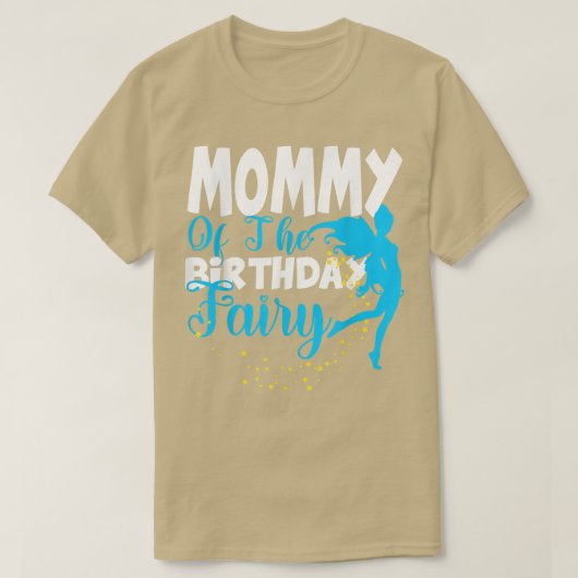 モーミーオブザ誕生日妖精ファンタジー誕生日隊 Tシャツ (デザイン正面)