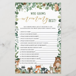 モーミーゲームを知るウッドランドの動物最高のの緑