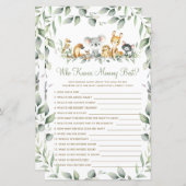 モーミーゲームを知るオーストラリアの動物最高ののコアラ (正面/裏面)