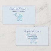 モーミーコールカードベビーブルーバード コーリングカード (正面/裏面)