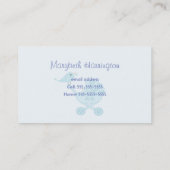 モーミーコールカードベビーブルーバード コーリングカード (裏面)