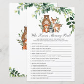 モーミーシャワーゲームを知最高のる森の緑 (正面/裏面)