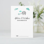 モーミーベビーゾウと雲のアドバイスカード アドバイスカード (スタンド正面)