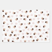 モーミーラッピング用ヘッジハグ紙シート ラッピングペーパーシート (正面3)