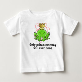 モーミー王子だけがベビーロマーを必要とする ベビーTシャツ