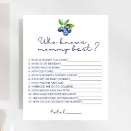 モーミー赤ちゃんシャワー最高のゲームを知るベリー甘い