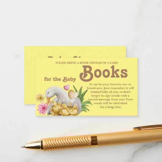 モーミ男女兼用ーとベビーかわいいベビーE エンクロージャーカード (正面/裏面インサイチュ)