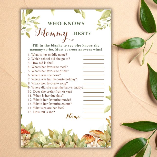 モーミ素朴ーの赤ちゃんシャワー最高のを知るウッドランド (クリエイターアップロード済み)