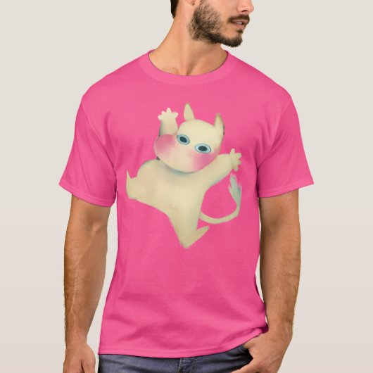 モーム絵を描 Tシャツ (正面)