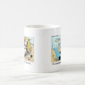 モーメおもしろいド牛の漫画のギフトTee収集品 コーヒーマグカップ (中央)