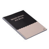 モーメおもしろいモダンント・スイング・ジャーナル・モノグラム ノートブック (右側)