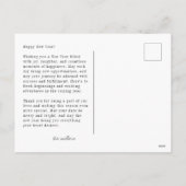 モーメンカラフルトホリデー写真はがき シーズンポストカード (裏面)