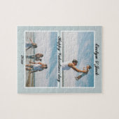 モーメントパーソナライズされたパズル ジグソーパズル (横)