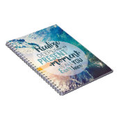 モーメント勇気付けられるサクセスライフヒント引用文アート ノートブック (右側)