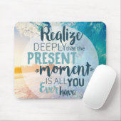 モーメント勇気付けられるサクセスライフヒント引用文アート マウスパッド (マウス)
