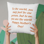 モーメンブラックMタイポグラフィと金ゴールド花 クッション