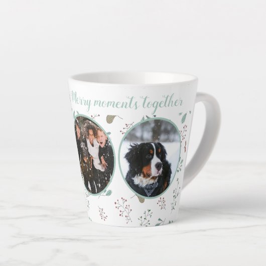 モーメンメリートホリデー3枚の写真 カフェラテマグ (右アングル)