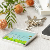 モーメン大切ツ蝶引用文 キーホルダー (側面)