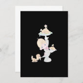 モーメン大切ト感謝祭トルコのディナードール 招待状 (正面/裏面)