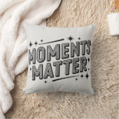 モーメン感動的ト・マター装飾用クッション クッション (ブランケット)