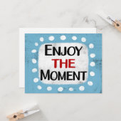 モーメン楽しむト・グリーティング・カード カード (正面/裏面インサイチュ)