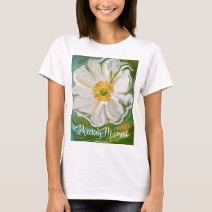 モーメ大切ント – アネモネの花パワー Tシャツ