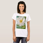 モーメ大切ント – アネモネの花パワー Tシャツ (正面フル)
