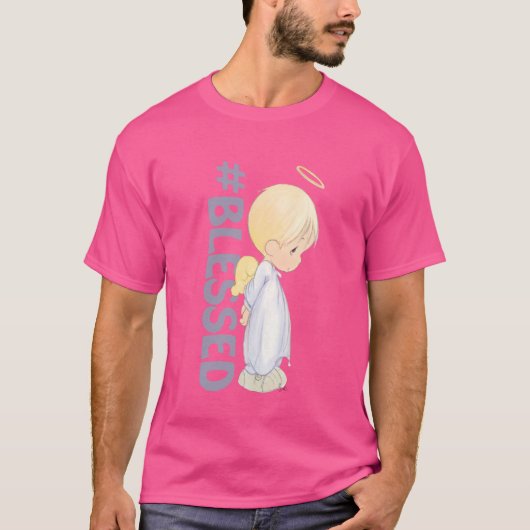 モーメ大切ント#Blessed Tシャツ (正面)