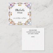 モーメ連絡デト遊カスタム コーリングカード (正面/裏面)