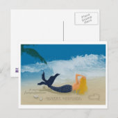 モーヤー人魚はがき ポストカード (正面/裏面)