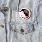 モーリガン・レーヴェン・ケルト結び糸細工のピンとボタン 缶バッジ (インサイチュ)