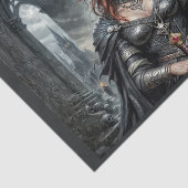 モーリガン（若いバージョン）：ケルトの戦争女神 薄葉紙 (詳細)