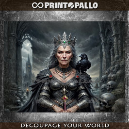 モーリガン（長老）：ケルトの戦争女神 薄葉紙