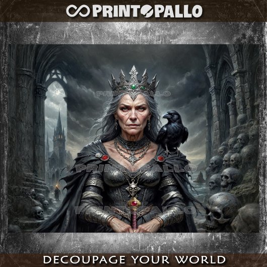 モーリガン（長老）：ケルトの戦争女神 薄葉紙