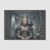 モーリガン（長老）：ケルトの戦争女神 薄葉紙 (正面)