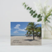 モーリシャスからの挨拶 ポストカード (スタンド正面)