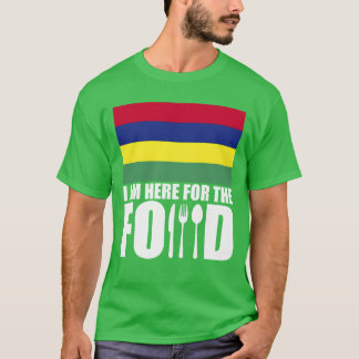 モーリシャスのお土産 食べ物 旅行 レトロ Tシャツ