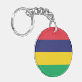 モーリシャスの国旗 キーホルダー (正面左)