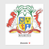 モーリシャスの国軍服 シール (シート)