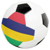 モーリシャスの旗 サッカーボール (3/4)