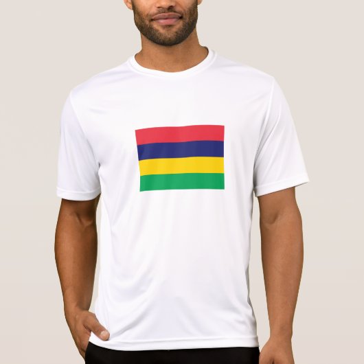 モーリシャスの旗 Tシャツ (正面)