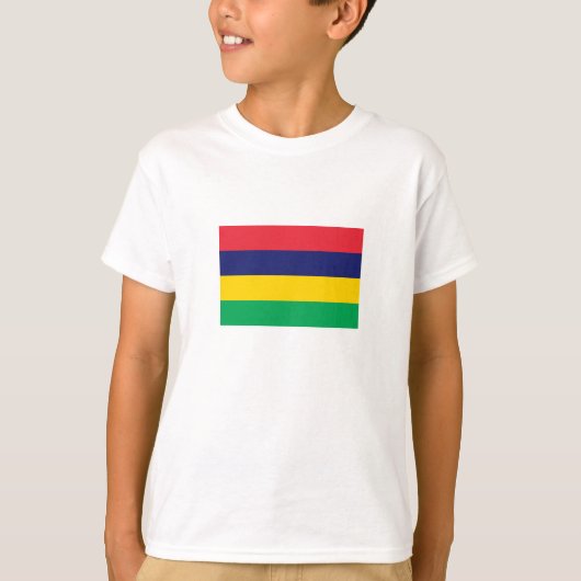 モーリシャスの旗 Tシャツ (正面)