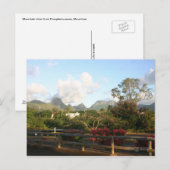 モーリシャスの風景 ポストカード (正面/裏面)