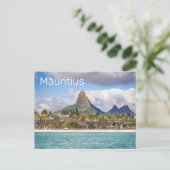 モーリシャスインディアン海フレックアンフラックビーチ土産 シーズンポストカード (スタンド正面)