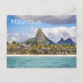 モーリシャスインディアン海フレックアンフラックビーチ土産 シーズンポストカード (正面)